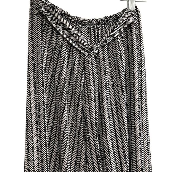 Maxine Nichols Women's Striped Wide-Leg Pants Black Size tag missing see listin - Picture 3 of 7